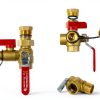 HYDRO MASTER Brass Water Heater Valves 0.75 Inch Lead Free-4