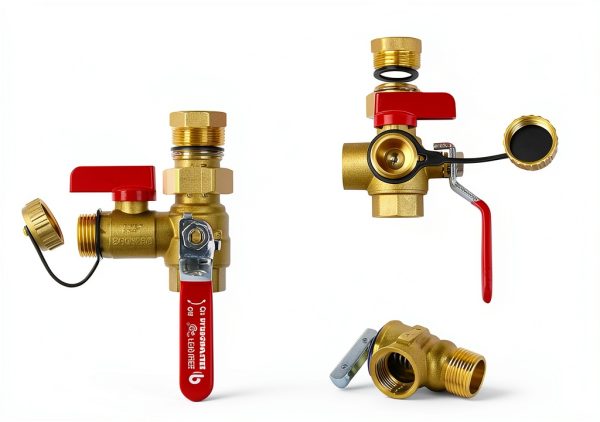 HYDRO MASTER Brass Water Heater Valves 0.75 Inch Lead Free-4