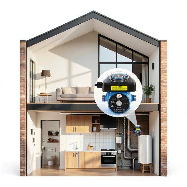 VERIWIS Hot Water Recirculating Pump Stainless Steel Instant-6