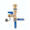 Janhemei 3/4 Inch Water Heater Valve Kit Brass Lead-2