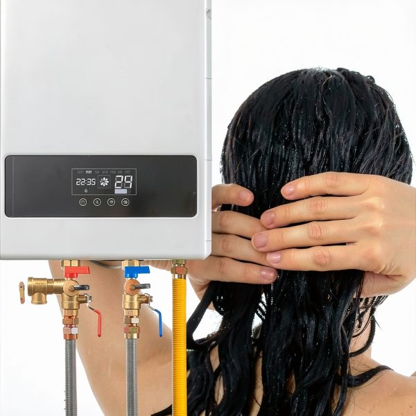 LIULO TOOL Water Heater Service Valve Kit Brass Full Port-6