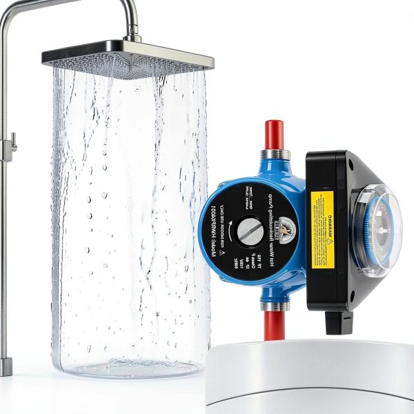 VERIWIS Hot Water Recirculating Pump Stainless Steel Instant-3