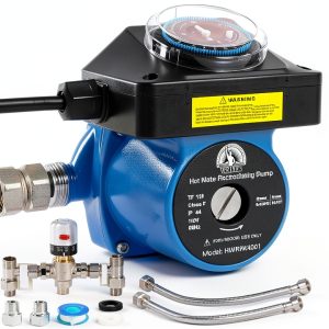 VERIWIS Hot Water Recirculating Pump Stainless Steel Instant-0