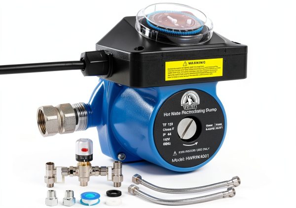VERIWIS Hot Water Recirculating Pump Stainless Steel Instant-0
