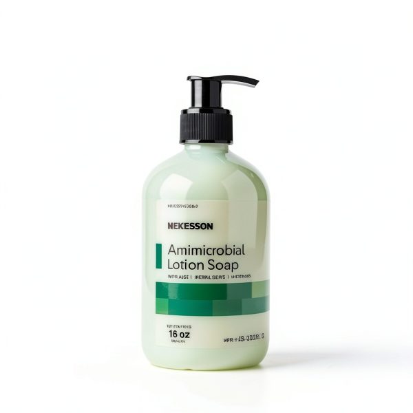 McKesson Antimicrobial Lotion Hand Soap with Aloe 18 oz Herbal Scent-6