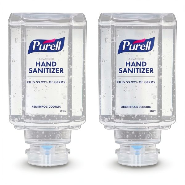Purell Hand Sanitizer Gel ES1 Push-Style 450 mL Refill (2 Pack)-0