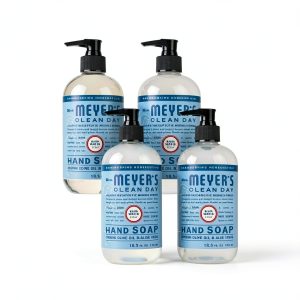 Mrs. MEYER'S Liquid Hand Soap Rainwater Pack 4 Moisturizing-0