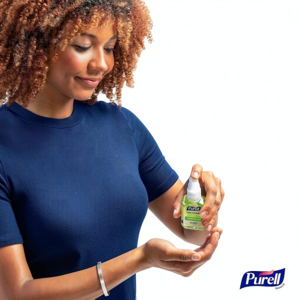 Purell Advanced Hand Sanitizer Gel Mint Oils 2 fl oz Pump 6-Pack-1