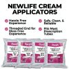 Disposable Plastic Vaginal Cream Applicators NewLife Naturals 60 Pack-3