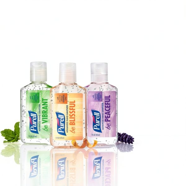 PURELL Hand Sanitizer Gel with Essential Oils 1 fl oz Pack of 12-2
