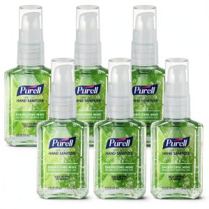 Purell Advanced Hand Sanitizer Gel Mint Oils 2 fl oz Pump 6-Pack-0