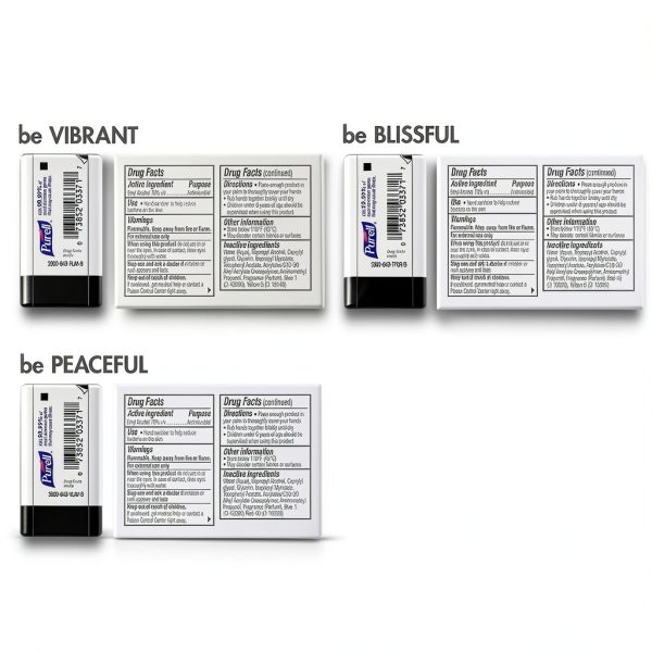 PURELL Hand Sanitizer Gel with Essential Oils 1 fl oz Pack of 12-6