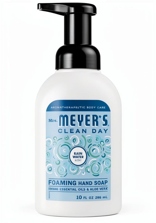 MRS. MEYER'S CLEAN DAY foaming Hand Soap, Rainwater Scent (10 Fl Oz (Pack of 1))-0