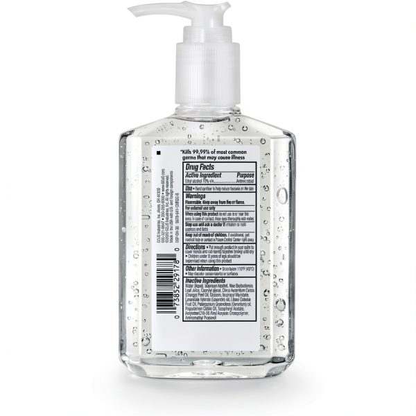 PURELL Advanced Hand Sanitizer Naturals 8 oz Citrus Pump - Pack of 4-1
