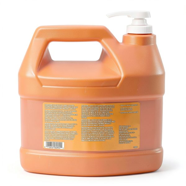 GOJO Natural Orange Pumice Hand Cleaner 64 Fl Oz Quick‑Acting Lotion-1